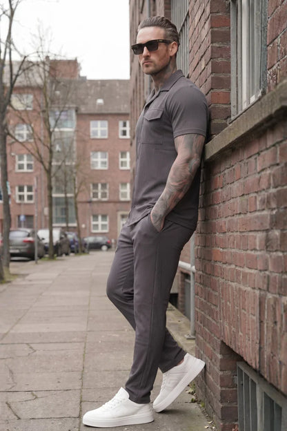 Char Coal Premium Track Suit