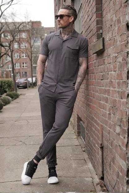 Char Coal Premium Track Suit